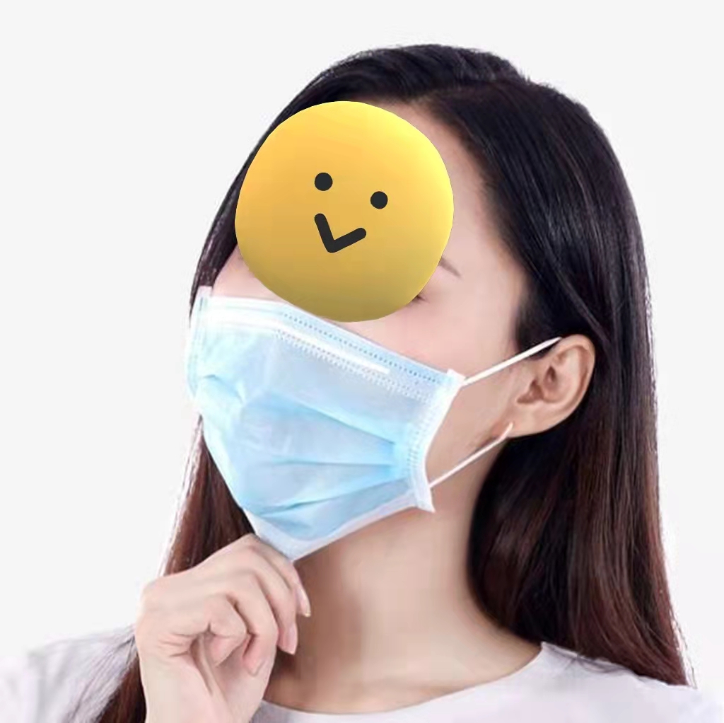 Ce&ISO-zugelassene Vlies-Gesichtsmasken-Ohrschlaufe 